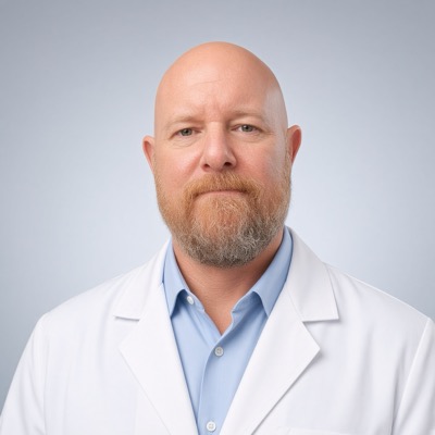 Portrait of John Fortune, MD